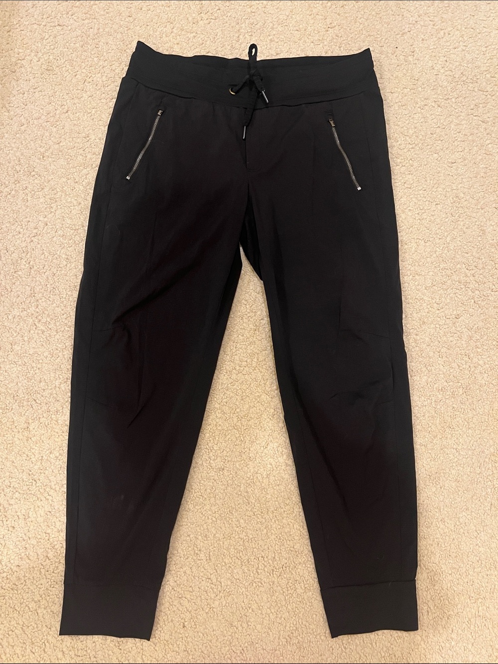 Women’s Athleta Brooklyn Black Drawstring Jogger Pants